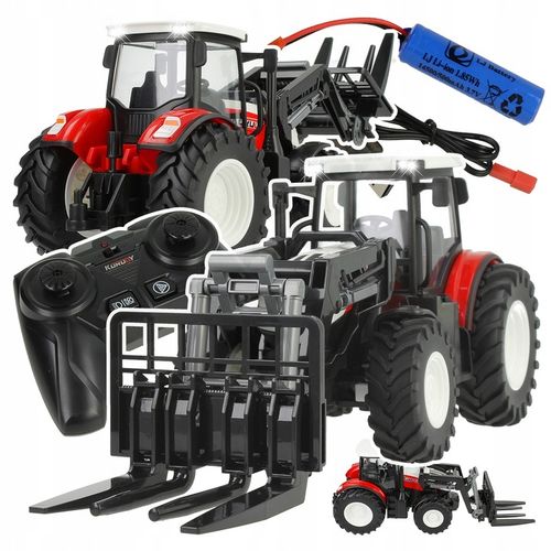 OGROMNY TRAKTOR ZDALNIE STEROWANY RC CIĄGNIK NA PILOT FARMA OŚWIETLENIE na Arena.pl