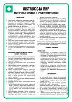 Instrukcja Dezynfekcji Narzędzi Sprzętu Medycznego - Naklejka