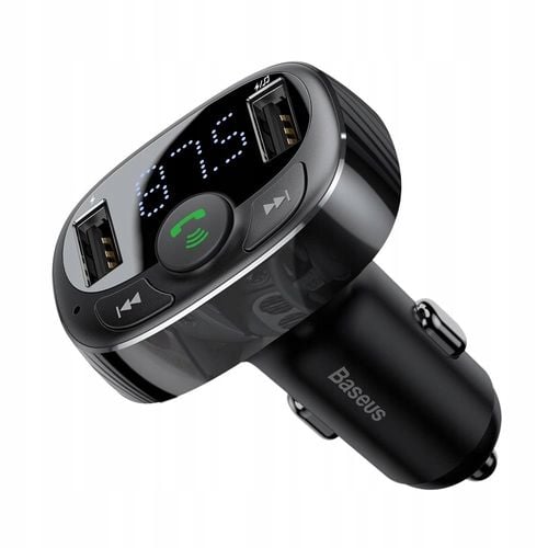 Transmiter bluetooth FM + ładowarka 3.4A Baseus na Arena.pl