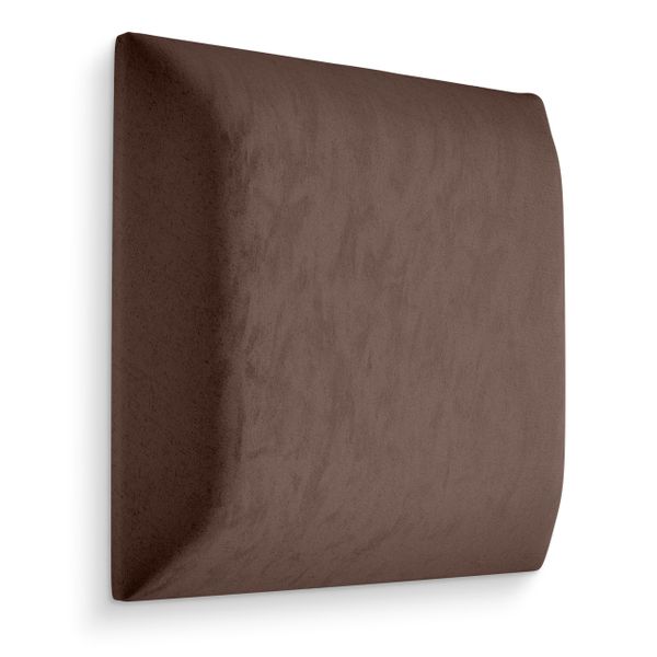 TAPICEROWANY PANEL ŚCIENNY BRĄZOWY 3D WEZGŁOWIE 30cm x 30cm zdjęcie 3