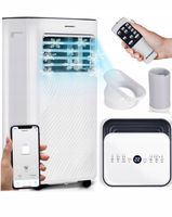 Klimatyzator przenośny 2,6 KW BizuDesign 30m2 OSUSZACZ WiFi 9000 BTU