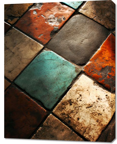 Obraz 70x90cm Ceramiczna Kompozycja zdjęcie 1