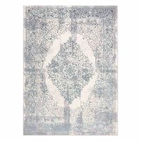 RUG/LU/IONA/ROSETTE/BLUE+CREAM/160x220