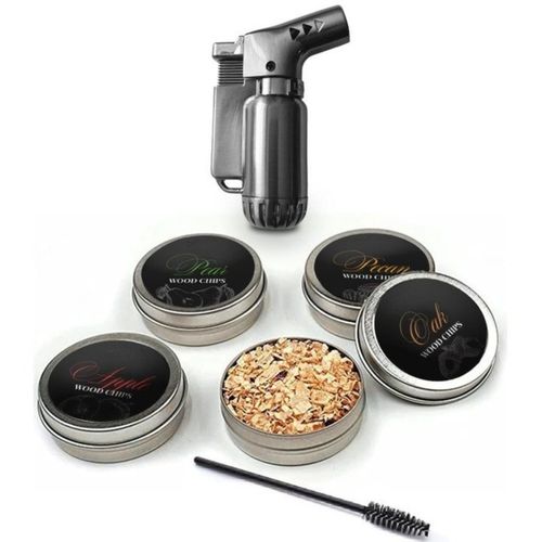 Zestaw do Wędzenia Whisky Smoker Gadżet Prezent dla Chłopaka Mężczyzny 8w1 na Arena.pl