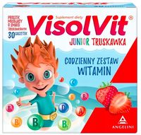 Visolvit Junior Truskawka 30 saszetek