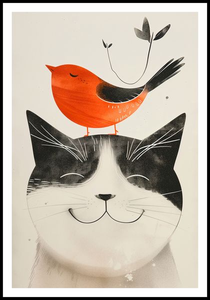 Plakat 61x90,5cm Pyzaty Przyjaciel zdjęcie 3