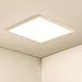 LAMPA ŁAZIENKOWA SUFITOWA PLAFON LED BIAŁY KWADRAT NOWOCZESNA 4500K IP44