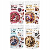 Super Musli mix smaków śniadanie Purella Superfoods 4x200g
