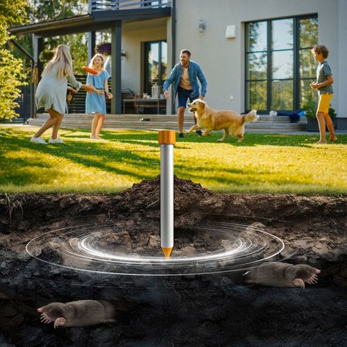 ODSTRASZACZ NA KRETY NORNICE WĘŻE TURKUCIE ODSTRASZACZ KRETÓW DO 1500 na Arena.pl