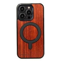 Drewniane Etui Bewood do iPhone 15 Pro PADOUK z MagSafe