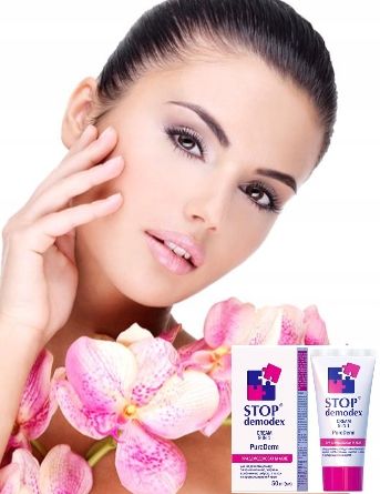 KREM DO TWARZY 9w1 Pure Derm STOP DEMODEX Demodekoza Nużyca Trądzik 50ml zdjęcie 1