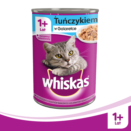 Whiskas pasztet z tuńczyk 400g na Arena.pl