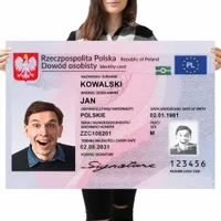 PLAKAT 70x50 Zabawny Prezent Własne IMIĘ DOWÓD