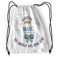 Plecak Dla Biologa Sportowy Szkolny Worek Torba Z Nadrukiem Ze Zdjęciem