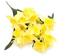 ŻONKIL NARCYZ DUŻY BUKIET SZTUCZNE KWIATY ŻÓŁTY 65cm