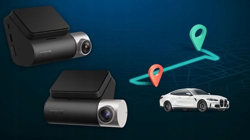 70mai Wideorejestrator A510 Kamera HDR + karta SAMSUNG 64GB EVO+ na Arena.pl