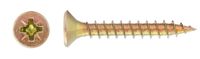 wkręt do drewna ocynk żółty 6.0*30mm - 5.0 kg - mf-510-6030
