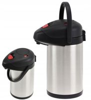 Termos na napoje Metlex 3,5 l srebrny