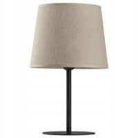 LAMPKA STOŁOWA LAMPA TK LIGHTING CHICAGO 5150 E27 BEŻOWA/CZARNA