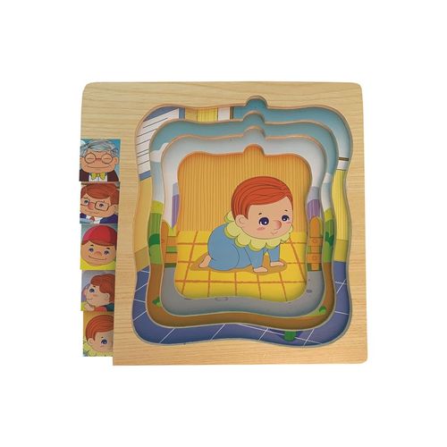 Top Bright - Puzzle warstwowe dziadek, okulary na Arena.pl