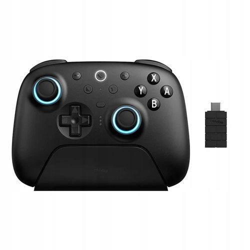 Pad bezprzewodowy 8Bitdo Ultimate 2 Bluetooth Black Hall TMR RGB Switch PC na Arena.pl