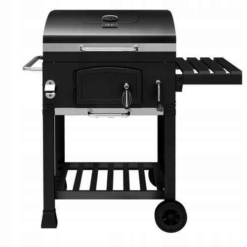 GRILL WĘGLOWY OGRODOWY Koler Ember ch1 RUSZT Z POKRYWĄ POPIELNIK +TERMOMETR na Arena.pl