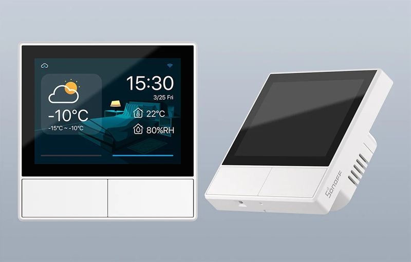 Sonoff NSPanel Inteligentny Przełącznik Ścienny WiFi BLE Biały zdjęcie 6