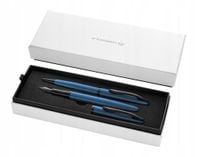 Zestaw pióro wieczne + długopis Jazz Noble Elegance Aqua Pelikan