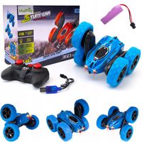 SAMOCHÓD TWISTER 360 ZDALNIE STEROWANY AKROBATA KASKADER AUTO LED PILOT RC