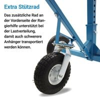 19567 Manewrownik pod przyczepkę przyczepę kampingową z kołem manewrowym