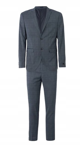 Jack & Jones PREMIUM JPRFRANCO CHECK - Suit - night sky 48 zdjęcie 1