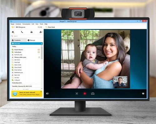Kamerka Kamera INTERNETOWA PC FHD 1080P MIKROFON na Arena.pl