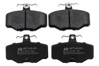 ALPHA BRAKES KLOCKI HAMULCOWE TYLNE TYŁ NISSAN ALMERA TINO 2002 2003 2004