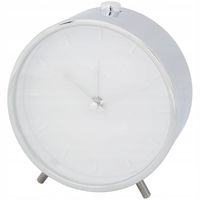 AHome Budzik klasyczny 11x13x5cm srebrny