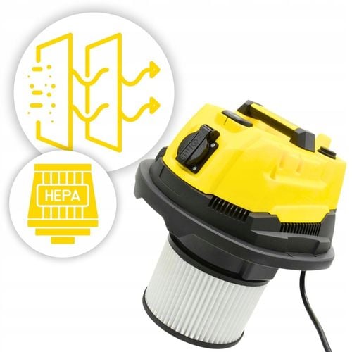 ODKURZACZ PRZEMYSŁOWY BEZWORKOWY Z OTRZĄSACZEM DO GIPSU SUCHO MOKRO na Arena.pl