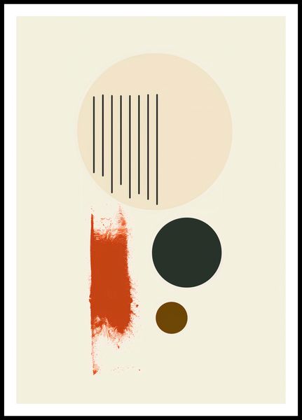 Plakat 68x98cm Symetryczna Struna zdjęcie 3