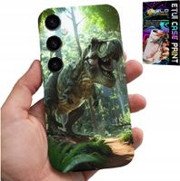 ETUI DO SAMSUNG GALAXY A14 5G - DINO DINOZAUR TYRANOZAUR CASE + SZKŁO