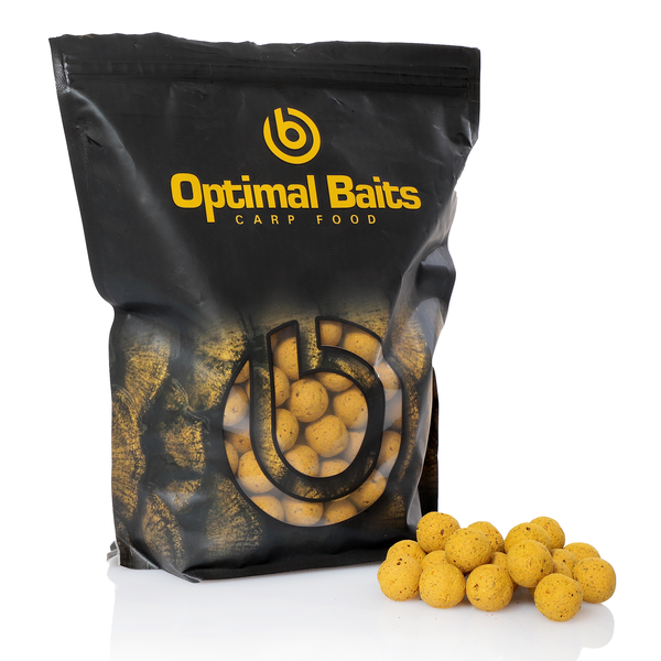Optimal Baits Kulki proteinowe zanętowe KUKURYDZA 15mm zdjęcie 1