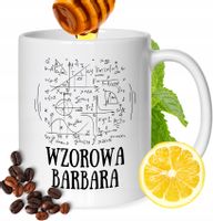 Kubek Dla Barbary Koleżanki Przyjaciółki Prezent Z Nadrukiem Biały 330Ml