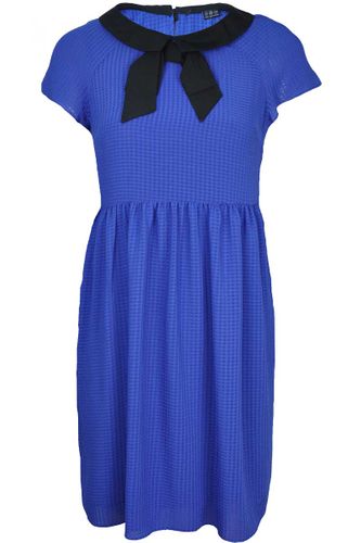 Niebieska sukienka, kołnierzyk - 38 / M na Arena.pl