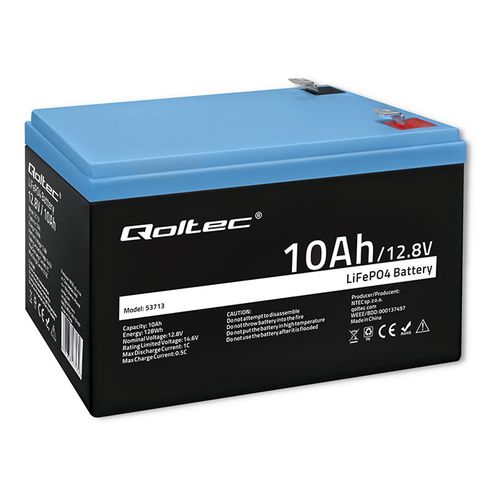Qoltec Akumulator LiFePO4 12.8V 10Ah 128Wh  BMS na Arena.pl