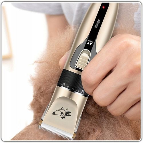 MOCNA Maszynka do strzyżenia PSÓW PSA zwierząt bezprzewodowa CICHA zestaw na Arena.pl