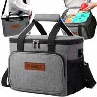 TORBA TERMICZNA Plażowa PIKNIKOWA Podróżna Lodówka Turystyczna Duża