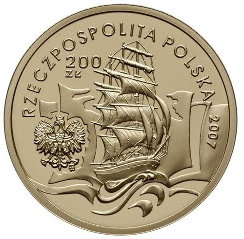 Konrad Korzeniowski 200 zł 2007 Proof na Arena.pl