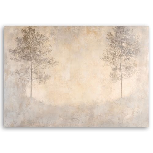 Obraz na płótnie,  las mgła 100x70 na Arena.pl