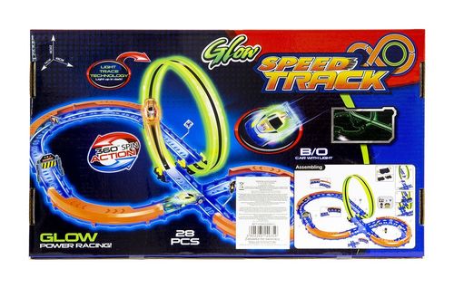 ŚWIECĄCY W CIEMNOŚCI TOR SAMOCHODOWY na Arena.pl