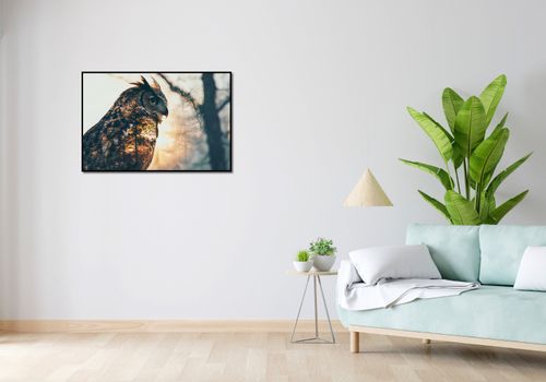 Plakat 91,5x61cm Sowi Duch na Arena.pl