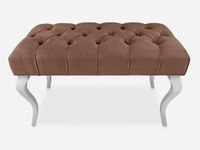 Ławka Pikowana Sabre Tapicerowana bench4home Pufa Ławeczka Przedpokój