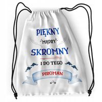 Plecak Dla Piromana Sportowy Szkolny Worek Torba Z Nadrukiem Ze Zdjęciem
