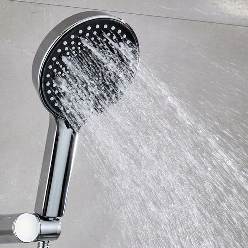 Słuchawka prysznicowa natryskowa 3 funkcje ekologiczna ANTI-CALC chrom duża na Arena.pl
